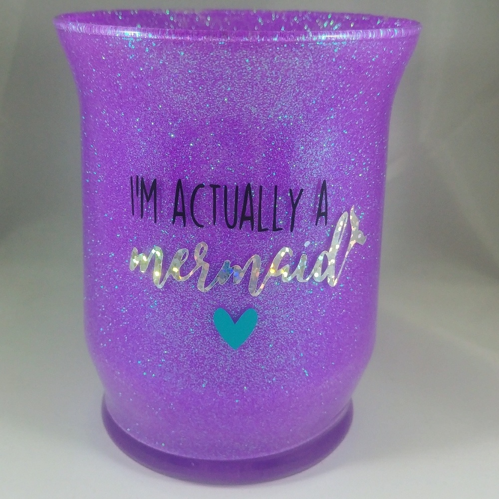 Mermaid Makeup Brush Holder 💄